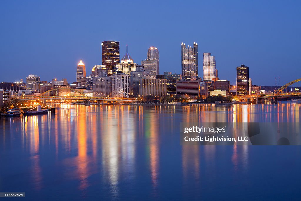 Downtown reflection - Pittsburgh, Pennsylvania