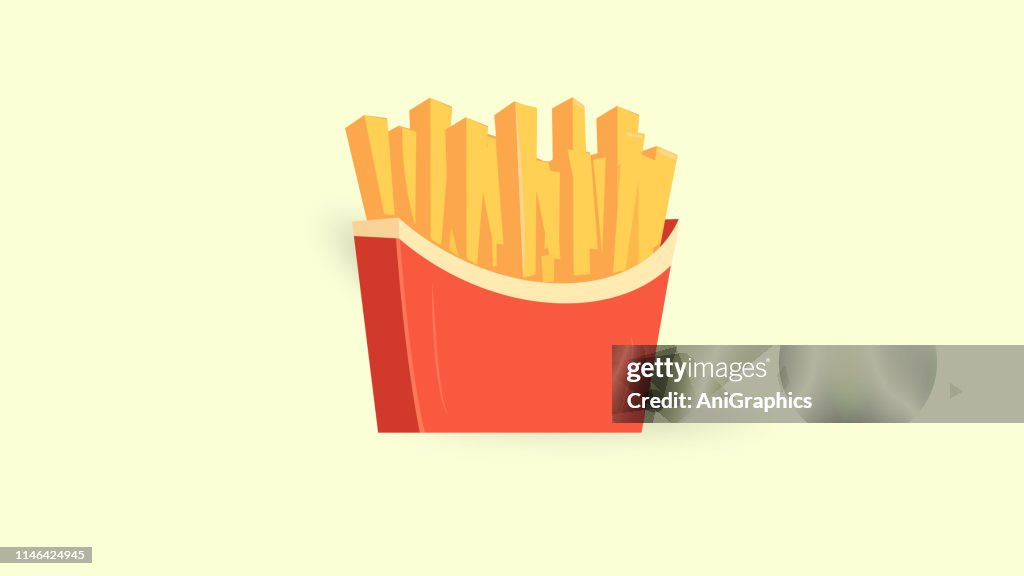French Fries Icon