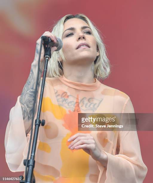 Singer-Songwriter Skylar Grey performs on Day 3 of BottleRock Napa Valley 2019 at Napa Valley Expo on May 24, 2019 in Napa, California.