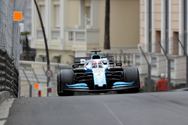 George Russell of ROKiT Williams Racing on track during the...MONTE CARLO, MONACO - 2019/05/26: George Russell of ROKiT Williams Racing on track during the F1 Grand Prix of Monaco.