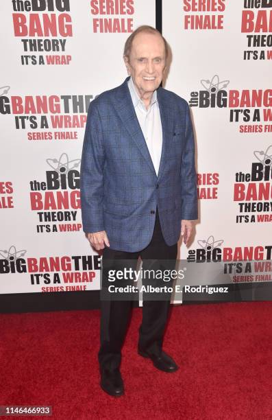 Bob Newhart attends the series finale party for CBS' "The Big Bang Theory" at The Langham Huntington, Pasadena on May 01, 2019 in Pasadena,...