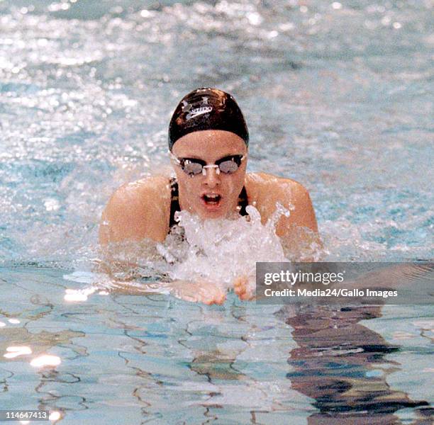 South African swimmer, Charlene Wittstock.