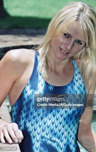 February 2006, South Arican swimmer Charlene Wittstock.