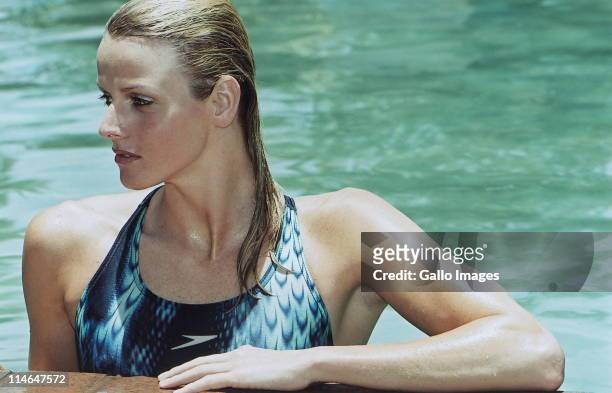 February 2006, South Arican swimmer Charlene Wittstock.