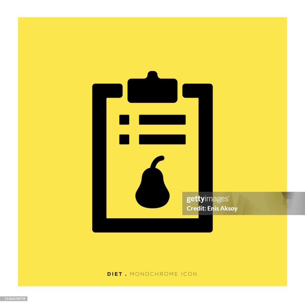 Diet Monochrome Icon