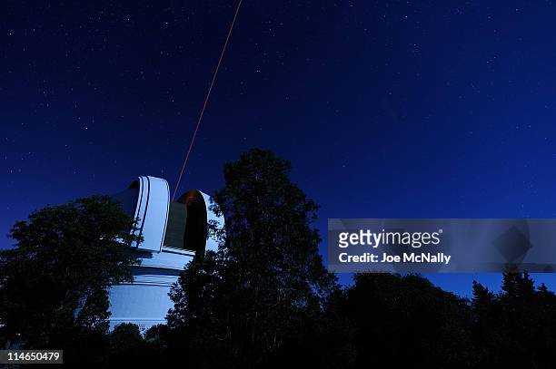 On Palomar Mountain in California lies the Hale Telescope, that has been in use for 60 years. Now added to the telescope is a optics laser that...