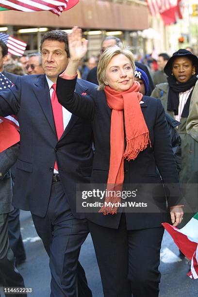 Andrew Cuomo & Senator Hillary Rodham Clinton