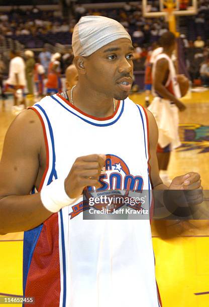 Duane Martin during 18th Annual A Midsummer Night's Magic Weekend All-Star Basketball Game at Staples Center in Los Angeles, California, United...