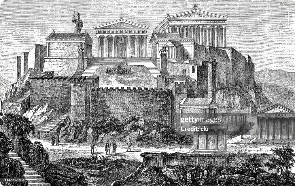 Acropolis at the time of Pericles