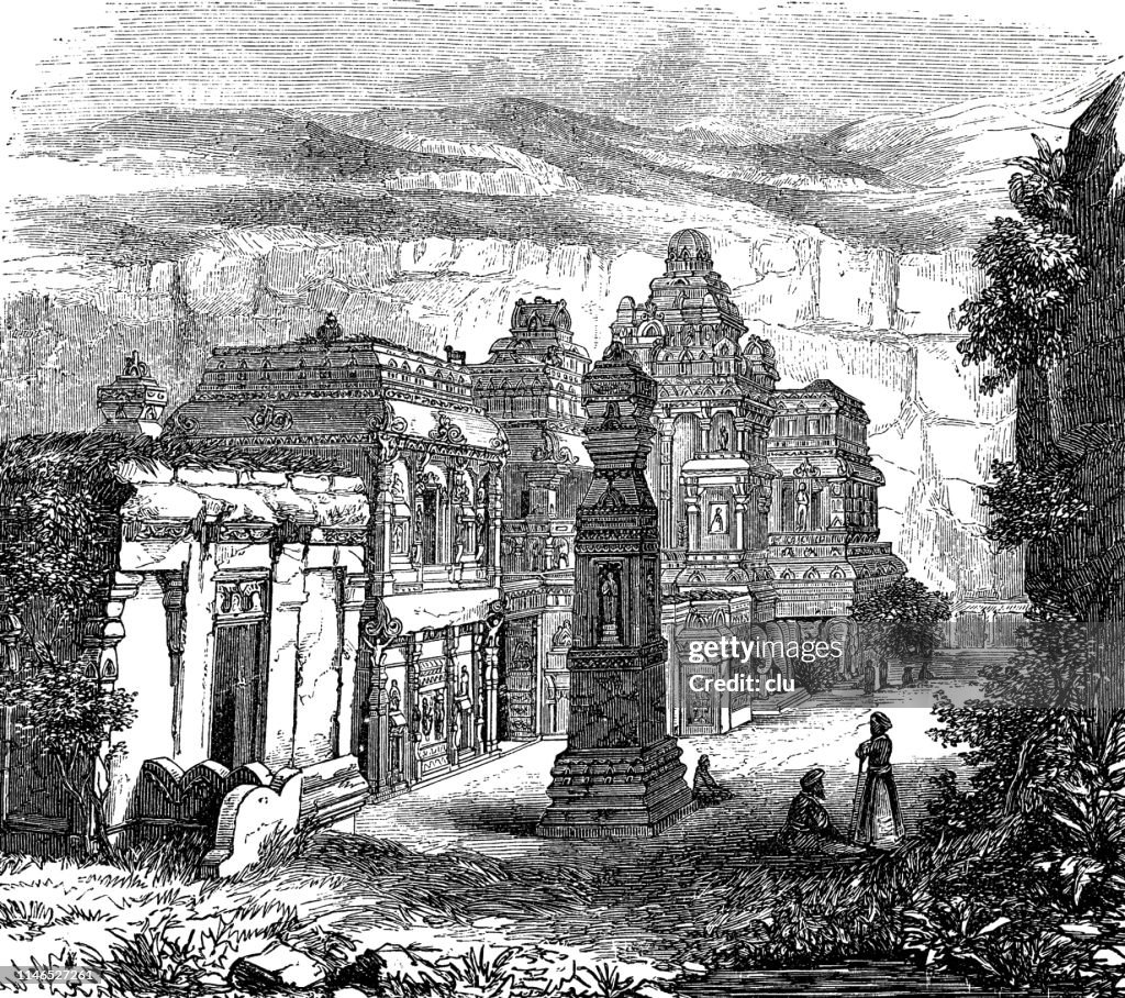 Ellora, India, Kailas