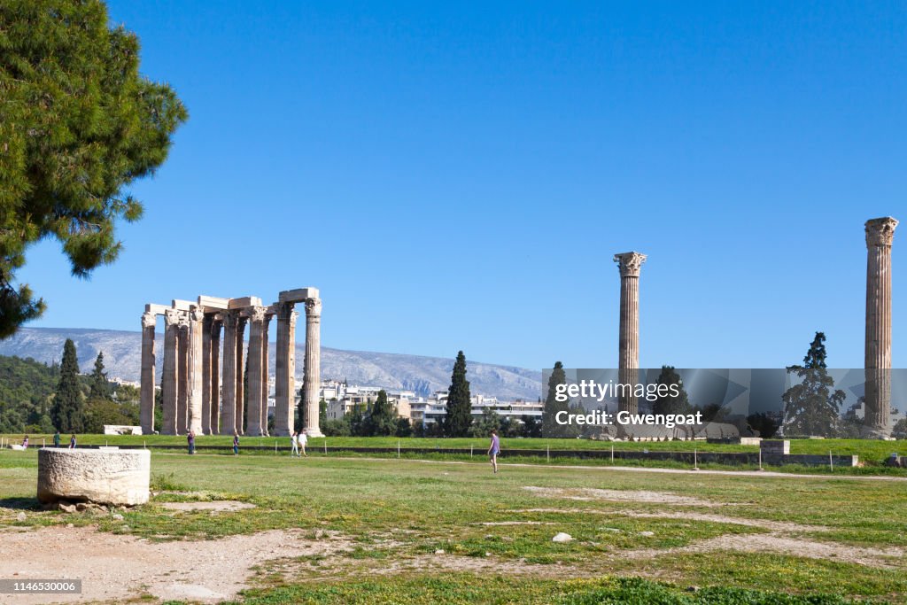 Templo de Zeus Olímpico en Atenas