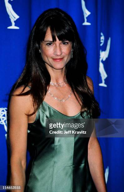 Holly Hunter during 1993 Emmy Awards - Press Room in Los Angeles, CA, United States.