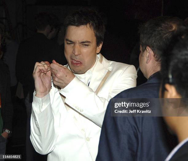 Jimmy Fallon during 2005 MTV Movie Awards - Show at Shrine Auditorium in Los Angeles, California, United States.