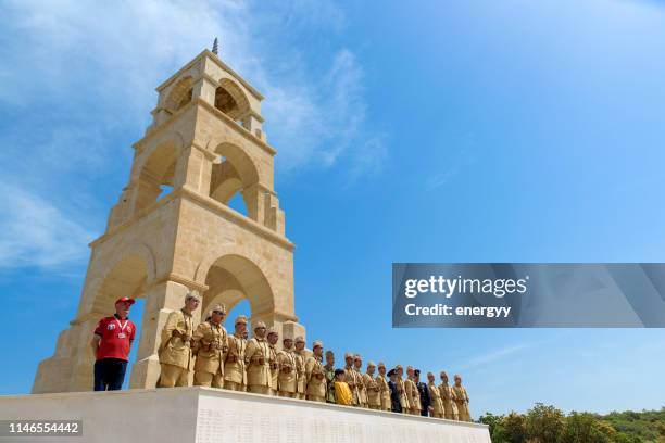 57th infantry in gallipoli, çanakkale - burial ceremony stock pictures, royalty-free photos & images
