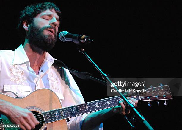 Ray Lamontagne during From the Big Apple to the Big Easy - Radio City Music Hall - Show at Radio City Music Hall in New York City, New York, United...