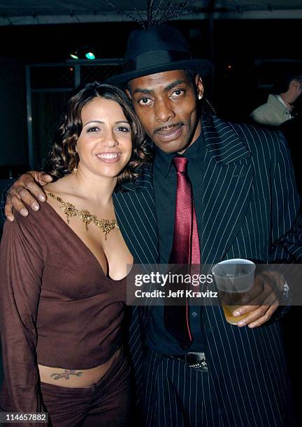 Vida Guerra and Coolio during 2005 Spike TV Video Game Awards - Backstage and Audience at Gibson Amphitheater in Universal City, California, United...