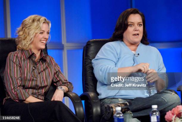 Kelly O'Donnell and Rosie O'Donnell during 2006 TCA HBO Networks - Presentation at Ritz Carlton Hotel, Pavilion Room in Pasadena, California, United...