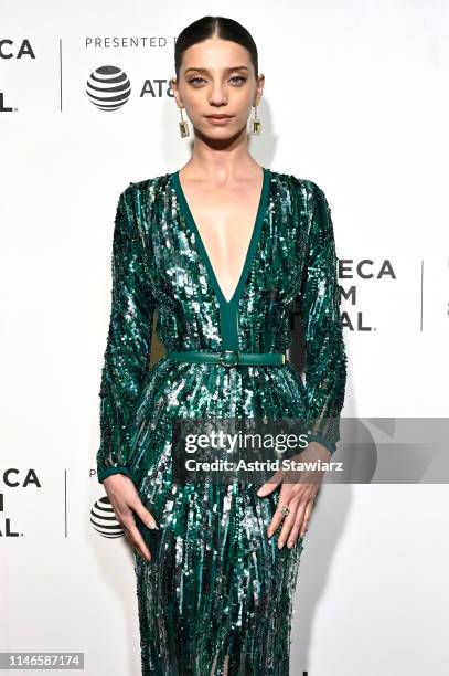 Angela Sarafyan attends Netflix's "Extremely Wicked, Shockingly Evil and Vile" Tribeca Film Festival Premiere at BMCC Tribeca Performing Arts Center...