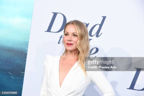 Christina Applegate attends Netflix's "Dead To Me" season 1 premiere at The Broad Stage on May 02, 2019 in Santa Monica, California.