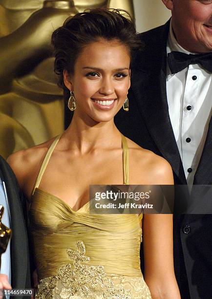Jessica Alba, presenter during The 78th Annual Academy Awards - Press Room at Kodak Theatre in Hollywood, California, United States.