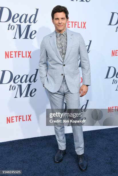 James Marsden attends Netflix's "Dead To Me" Season 1 Premiere at The Broad Stage on May 02, 2019 in Santa Monica, California.