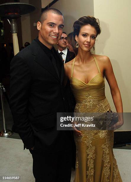 Cash Warren and Jessica Alba, presenter during The 78th Annual Academy Awards - Governor's Ball at Kodak Theatre in Hollywood, California, United...