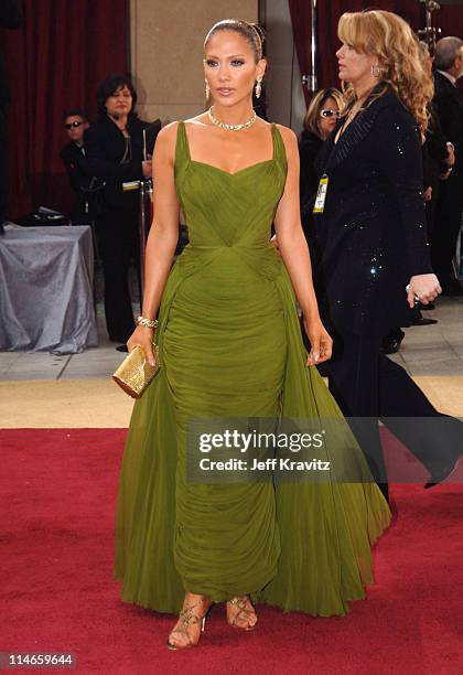 Jennifer Lopez during The 78th Annual Academy Awards - Red Carpet at Kodak Theatre in Hollywood, California, United States.