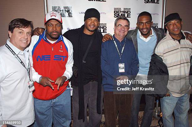 Brian Murphy, Chris Tucker, Damon Wayans, Bob Crestani, Bill Bellamy and Russell Simmons