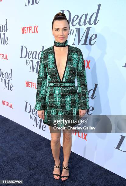 Linda Cardellini attends the premiere of Netflix's 'Dead to Me' at The Eli and Edythe Broad Stage on May 02, 2019 in Santa Monica, California.
