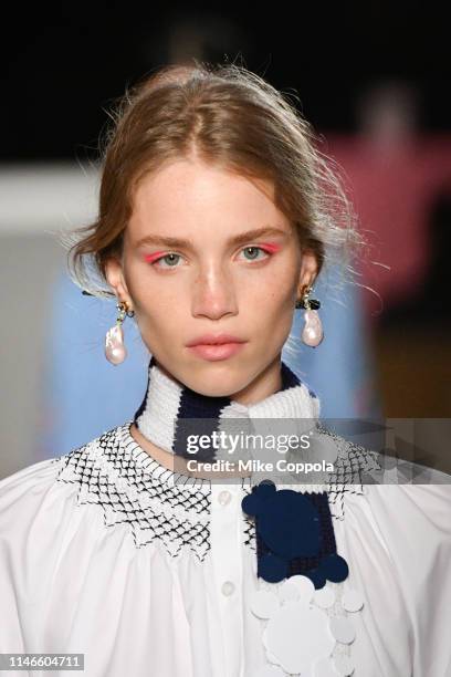 Model walks the runway during the Prada Resort 2020 Collection on May 02, 2019 in New York City.