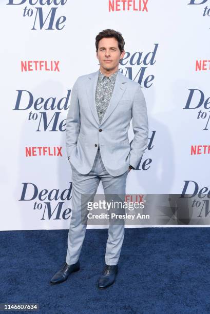 James Marsden attends Netflix's "Dead To Me" season 1 premiere at The Broad Stage on May 02, 2019 in Santa Monica, California.