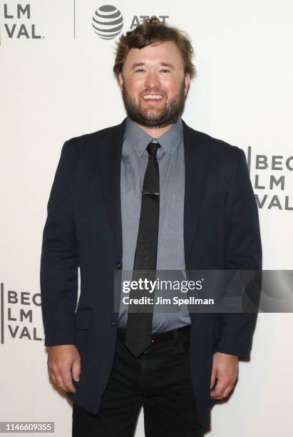 Actor Haley Joel Osment attends the screening of "Extremely Wicked, Shockingly Evil and Vile" during the 2019 Tribeca Film Festival at BMCC Tribeca...