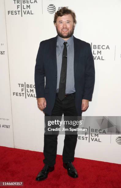 Actor Haley Joel Osment attends the screening of "Extremely Wicked, Shockingly Evil and Vile" during the 2019 Tribeca Film Festival at BMCC Tribeca...