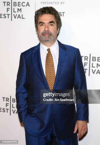 Director Joe Berlinger attends the screening of "Extremely Wicked, Shockingly Evil and Vile" during the 2019 Tribeca Film Festival at BMCC Tribeca...