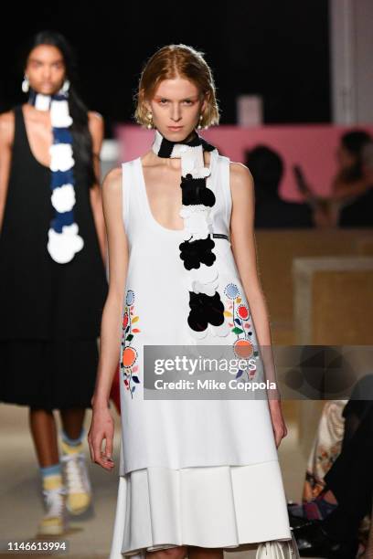 Model walks the runway during the Prada Resort 2020 Collection on May 02, 2019 in New York City.