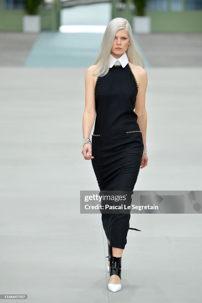 Chanel Cruise Collection 2020 : Runway At Grand Palais In Paris