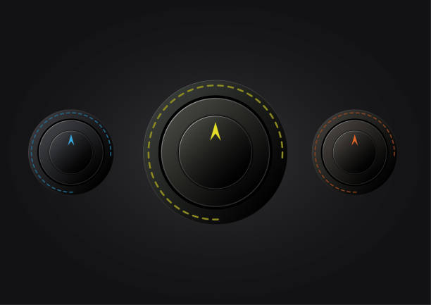 Mission Button 15,906 Mission Control Vector High Res Illustrations - Getty Images