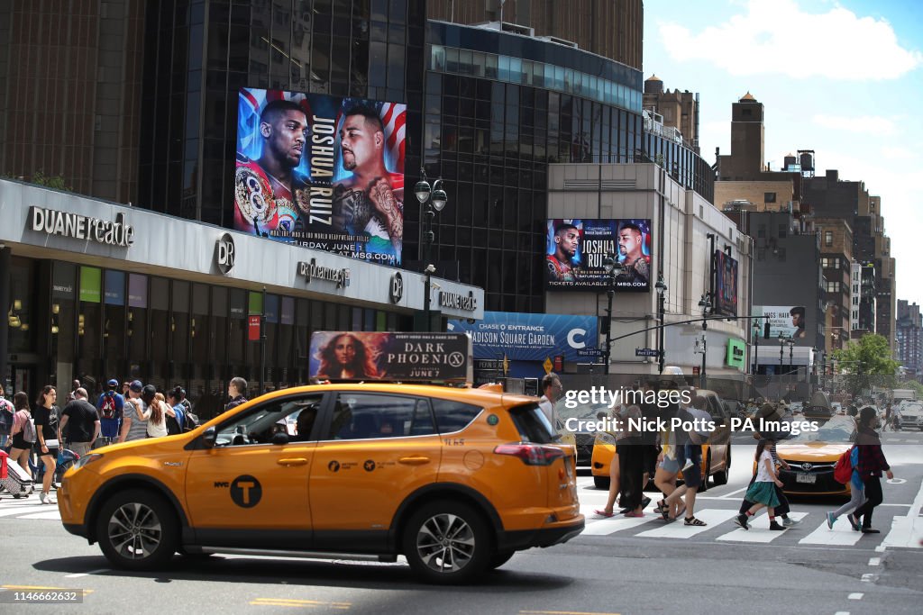 Anthony Joshua v Andy Ruiz Jr - New York