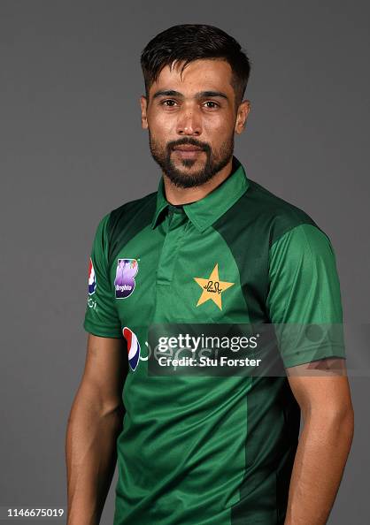 Muhammad Pak Pakistan player Mohammad Amir pictured during a Pakistan Cricket head ...