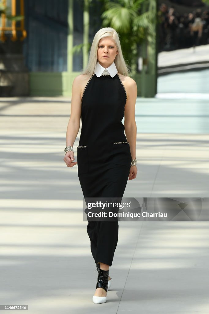 Chanel Cruise Collection 2020 : Runway At Grand Palais In Paris