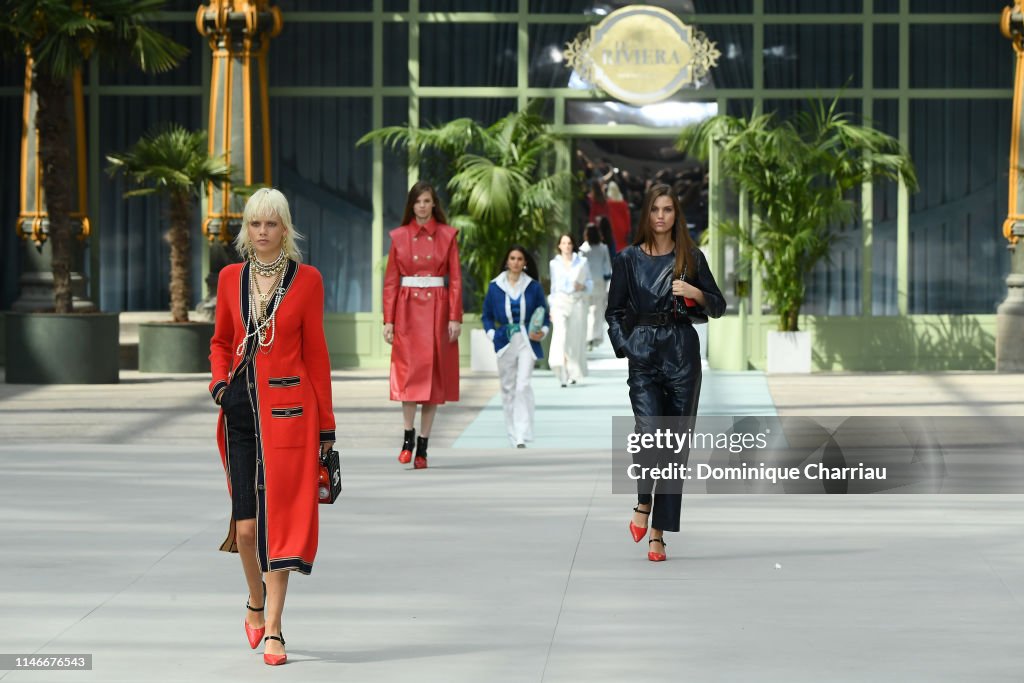 Chanel Cruise Collection 2020 : Runway At Grand Palais In Paris