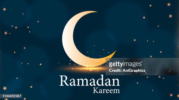 ramadan kareem grüßt nach ramadan-hintergrund - eid fitr stock-grafiken, -clipart, -cartoons und -symbole