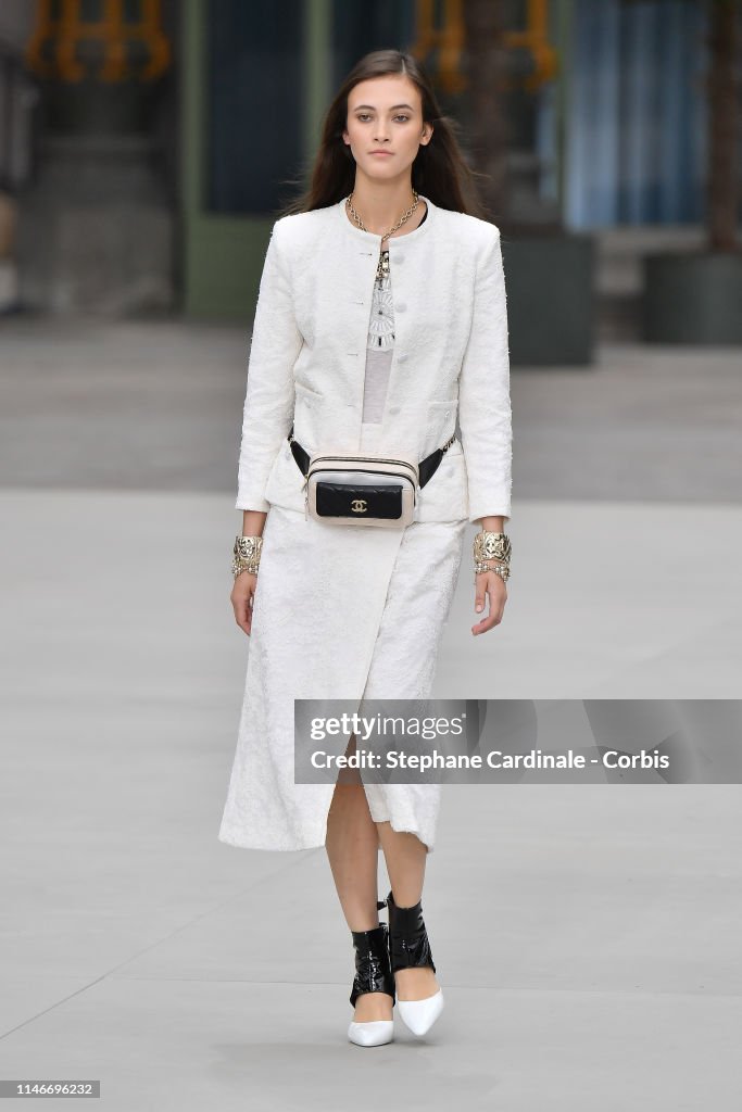 Chanel Cruise Collection 2020 : Runway At Grand Palais In Paris