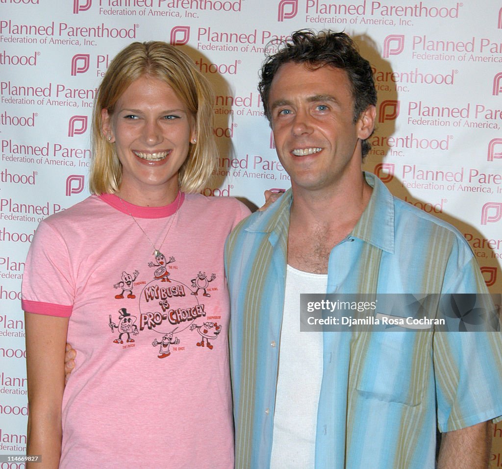 Chrysti Eigenberg and David Eigenberg during Stand Up For Choice