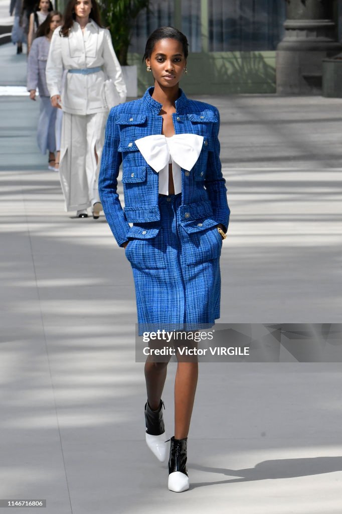 Chanel Cruise Collection 2020 : Runway At Grand Palais In Paris