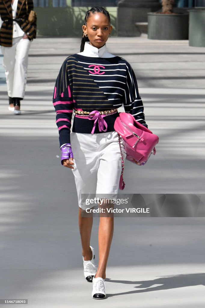 Chanel Cruise Collection 2020 : Runway At Grand Palais In Paris