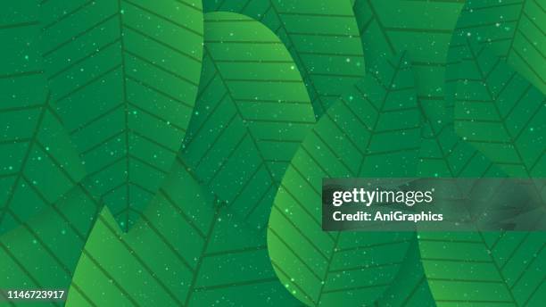 leave pattern background - pottery texture stock illustrations