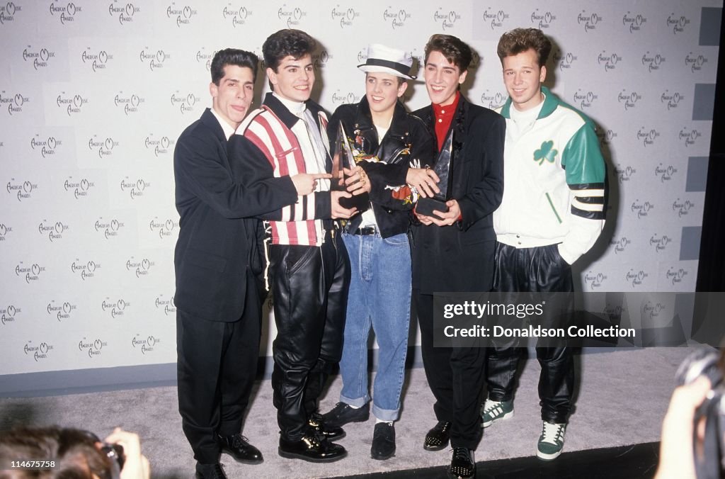 NKOTB At American Music Awards