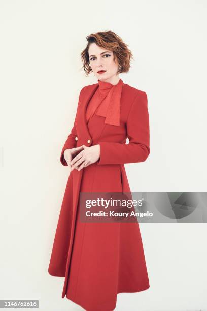 Actress/director/writer Amy Seimetz is photographed for Milk.xyz on February 25, 2019 in Los Angeles, California.