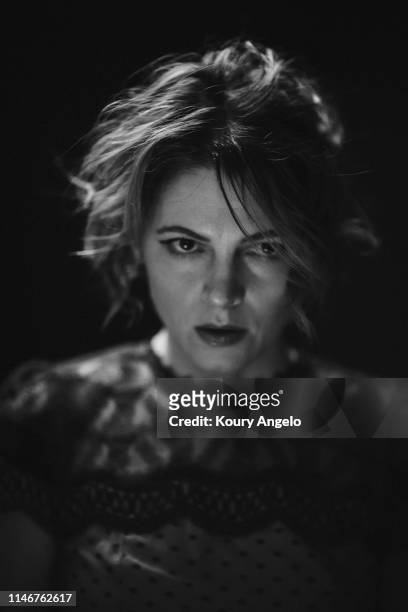 Actress/director/writer Amy Seimetz is photographed for Milk.xyz on February 25, 2019 in Los Angeles, California.